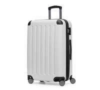 Hauptstadtkoffer Spree - Valigia rigida di medie dimensioni, TSA, 4 ruote, trolley, valigia da viaggio, espandibile, 65 cm, 74 litri, Bianco