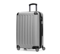 HAUPTSTADTKOFFER - SPREE - trolley trolley rigido valigia da viaggio, 4 ruote doppie, 65 cm, 74 L, argento
