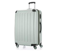 Hauptstadtkoffer Spree - Valigia rigida grande, TSA, 4 ruote doppie, trolley, valigia da viaggio, espandibile, 75 cm, 119 litri, Mint