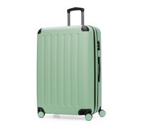 Hauptstadtkoffer Spree - Valigia rigida grande, TSA, 4 ruote doppie, trolley, valigia da viaggio, espandibile, 75 cm, 119 litri, Mint