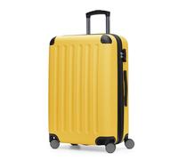 HAUPTSTADTKOFFER - Spree - Valigia Trolley rigido ABS TSA 4 ruote, 65 cm, 74 litres, Giallo
