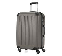 HAUPTSTADTKOFFER - Spree - Valigia Trolley rigido ABS TSA 4 ruote, 65 cm, 74 litres, Grafite