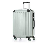 HAUPTSTADTKOFFER - Spree - Valigia Trolley rigido ABS TSA 4 ruote, 65 cm, 74 litres, menta