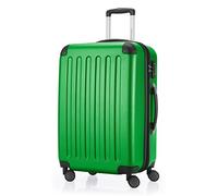 HAUPTSTADTKOFFER - Spree - Valigia Trolley rigido ABS TSA 4 ruote, 65 cm, 74 litres, Verde