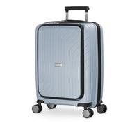 Hauptstadtkoffer TXL Trolley Cabina 55x40x23 cm con Scomparto Laptop, Serratura TSA, Valigia Rigida, 4 Ruote Doppie, Leggera 2,4 kg, Bagaglio a Mano 42L, Iceblue