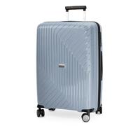 Hauptstadtkoffer TXL - Trolley da viaggio in 3 misure, custodia rigida in polipropilene, robusta e leggera, Blu artico, 3er Kofferset (Laptopfach), Valigia