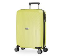 Hauptstadtkoffer TXL - Trolley da viaggio in 3 misure, custodia rigida in polipropilene, robusta e leggera, Verde limone, 3er Kofferset (Laptopfach), Valigia