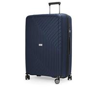Hauptstadtkoffer TXL - Trolley da viaggio in 3 misure, in polipropilene rigido robusto e leggero, Blu scuro, Koffer 76cm, valigetta