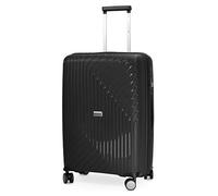 Hauptstadtkoffer TXL - Trolley da viaggio in 3 misure, in polipropilene rigido robusto e leggero, Nero, Koffer 66cm, valigetta