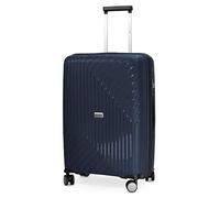 Hauptstadtkoffer TXL - Trolley da viaggio in 3 misure, in polipropilene rigido robusto e leggero, Blu scuro, Koffer 66cm, valigetta