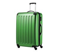 HAUPTSTADTKOFFER Valigia rigida Alex, 75 cm, 130 L., Verde metallico