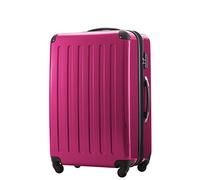 HAUPTSTADTKOFFER - Valigia Rigida Alex, TSA, Taglia 75 cm, 119 Litri, Colore Magenta