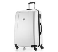 HAUPTSTADTKOFFER - Wedding - Valigia Trolley rigido grande ABS TSA 4 ruote, 75 cm, 103 litri, Bianco