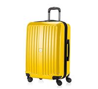HAUPTSTADTKOFFER - X-Berg - Valigia Rigida, Taglia 65 cm, 90 L, Lucido Giallo