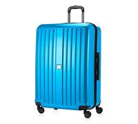 HAUPTSTADTKOFFER - X-Berg - Valigia Rigida, Taglia 75 cm, 126 L, Lucido Ciano blu