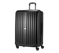 HAUPTSTADTKOFFER - X-Berg - Valigia Rigida, Taglia 75 cm, 126 L, Lucido Nero