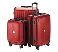 HAUPTSTADTKOFFER X-Berg - Valigia Rigida, Trolley grande ABS, TSA, Taglia 75 cm, 126 Litri, Rosso