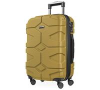 Hauptstadtkoffer - X-Kölln - Set di 2 valigie, valigie rigide, trolley, bagaglio da viaggio opaco, set da viaggio, TSA, 4 ruote (S & L), Oro d'autunno