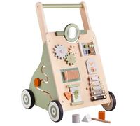 Haus Projekt Bosco Carrello Primi Passi Bosco, Girello, Carrellino Giocattoli in Legno per Bambini 1 anno, Regali di Primo Compleanno