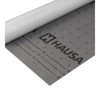 HAUSA Classic HU100SK - Sistema sottostruttura flessibile ad alta diffusione, 100 g/m², 3 x 1,5 m x 50 m (225 m²), resistente alle intemperie, a tre strati con strisce autoadesive, impermeabile