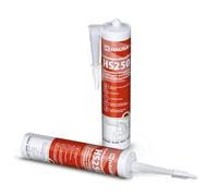 HAUSA HS250 - 2 guarnizioni in silicone ad alta temperatura, 305 °C, per forno, motore nero, resistente al calore, adesivo in silicone ad alta temperatura, per riparazione, sigillante
