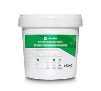 HAUSA Spatola Pronta per Riparazione, Massa 1,5 Kg, in Gesso Extra Forte per Stucco e Cartongesso, per Superfici