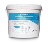 HAUSA Stucco per intonaco, 20 kg, Q1/Q2/Q3/Q4, spatola per gesso, spatola per superfici, spatola, stucco fine, stucco fino, stucco, superficie riempita