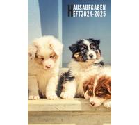 Hausaufgabenheft 2024/2025: Hunde - Schulplaner Für Grundschule, Mädchen, Jungen, Teenager Mit Wochenplaner Und Mehr| Raum Für Fach, Aufgaben, Notizen