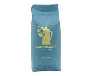 HAUSBRANDT CAFFÈ IN GRANI Trieste, 1000 g, Note di cacao amaro e liquirizia, 1000 g