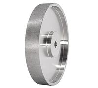 Hausdec Mola CBN, diametro 6 pollici x larghezza 1,5 cm, con pergolato da 1,2 cm, mola diamantata per affilare HSS, grana 240
