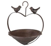 Haushalt International HI 57266 - Mangiatoia per uccelli in ghisa con sospensione