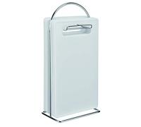 Haushalt International Set Colazione da 7 Pezzi, 6 taglieri con Pratico Supporto, Bianco