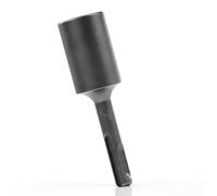 HausHeld - Adattatore di messa a terra SDS Plus, 16,5 mm, per aste di messa a terra, in acciaio temprato, strumento di montaggio per martello perforatore, picchetto per protezione da fulmini e