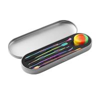 Hausio Sculpting Tools, set di strumenti per modellare, strumenti per modellare, in metallo, per rimuovere il letto ungueale, fai da te per la scultura, modellare, raschiare, stampi in ceramica (set 3