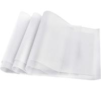 HAUSPROFI Tappetino Frigorifero Antimuffa 6PZ x 29x45cm Tappetino Antiscivolo per Cassetti Armadio - Tappetino Salvafreschezza Frigorifero Cucina Tappetini Non-Adesivo (Trasparente)