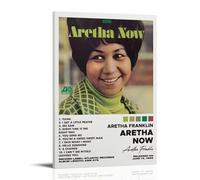 HAUSRENWRHHT Aretha Franklin Album Aretha Now Poster artistico da parete su tela con copertina estetica vintage, poster decorativo per soggiorno e camera da letto (60 x 90 cm) con cornice