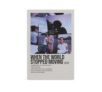 HAUSRENWRHHT Lizzy McAlpine, poster artistico da parete con album When The World Stopped Moving, stampa artistica da parete estetica vintage, per soggiorno, camera da letto, 20 x 30 cm, senza cornice