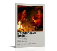 HAUSRENWRHHT My Own Private Idaho1, poster decorativo da parete su tela, per soggiorno, camera da letto, 40 x 60 cm, con cornice