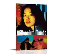 HAUSRENWRHHT Poster decorativo da parete con immagine di Millennium Mambo, stampa artistica su tela, per soggiorno, camera da letto, 30 x 45 cm, con cornice