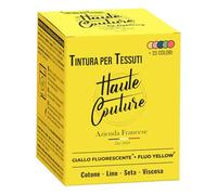 HAUTE COUTURE - Colorante Per Tessuti Giallo - 350g - Giallo Fluorescente - Tutto in uno - Pronta all'uso per Abbigliamento e Tessuti