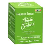 HAUTE COUTURE - Colorante Per Tessuti Verde - 350g - Calce - Tintura per Tessuti Tutto in uno - Pronta all'uso per Vestiti e Tessuti