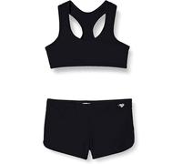 Haute pression Ensemble Deux pièces Fille Uni Bikini, Nero, 14 Anni Bambine e Ragazze