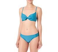 Haute pression Set Bikini con Coches, Tinta Unita, Grigio/Blu, 42