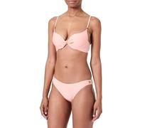 Haute pression Set Bikini con Coches, Tinta Unita, Rosa Pastello, 44