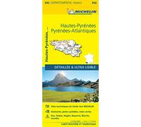 Hautes-Pyrénées, Pyrénées-Atlantiques: carte routière et touristique: 342