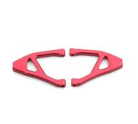 HAUTFENM 1/16 in Metal ASSE portante Sospensione Braccio Sospensione Skidplate Aggiorna Parti di aggiornamento compatibili con Accessori per Auto RC(Slash Rear Upper)