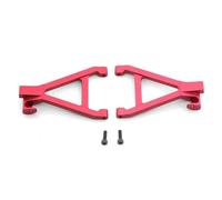 HAUTFENM 1/16 in Metal ASSE portante Sospensione Braccio Sospensione Skidplate Aggiorna Parti di aggiornamento compatibili con Accessori per Auto RC(Slash Rear Lower)