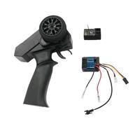 HAUTFENM 2CH 2,4G Trasmettitore e Ricevitore Set con ESC 50A Compatibile per Mn111 Mn99S MN78 MN86 MN128 C14 C24 C54 B14 B16 B36 B36 Parti Auto(1 Set)