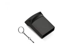 HAUTFENM Creative USB Flash Drives 64 GB Metal Design per Regali aziendali Black And Silver Memory Stick Compatibile con Vari dispositivi