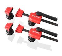 HAUTMEC Elementi di serraggio a cambiamento rapido, morsetti a barra di serraggio regolabili, morsetto rapido da tavolo per la lavorazione del legno fai da te HT0276-CL